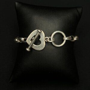 Silpada Heart Toggle Bracelet